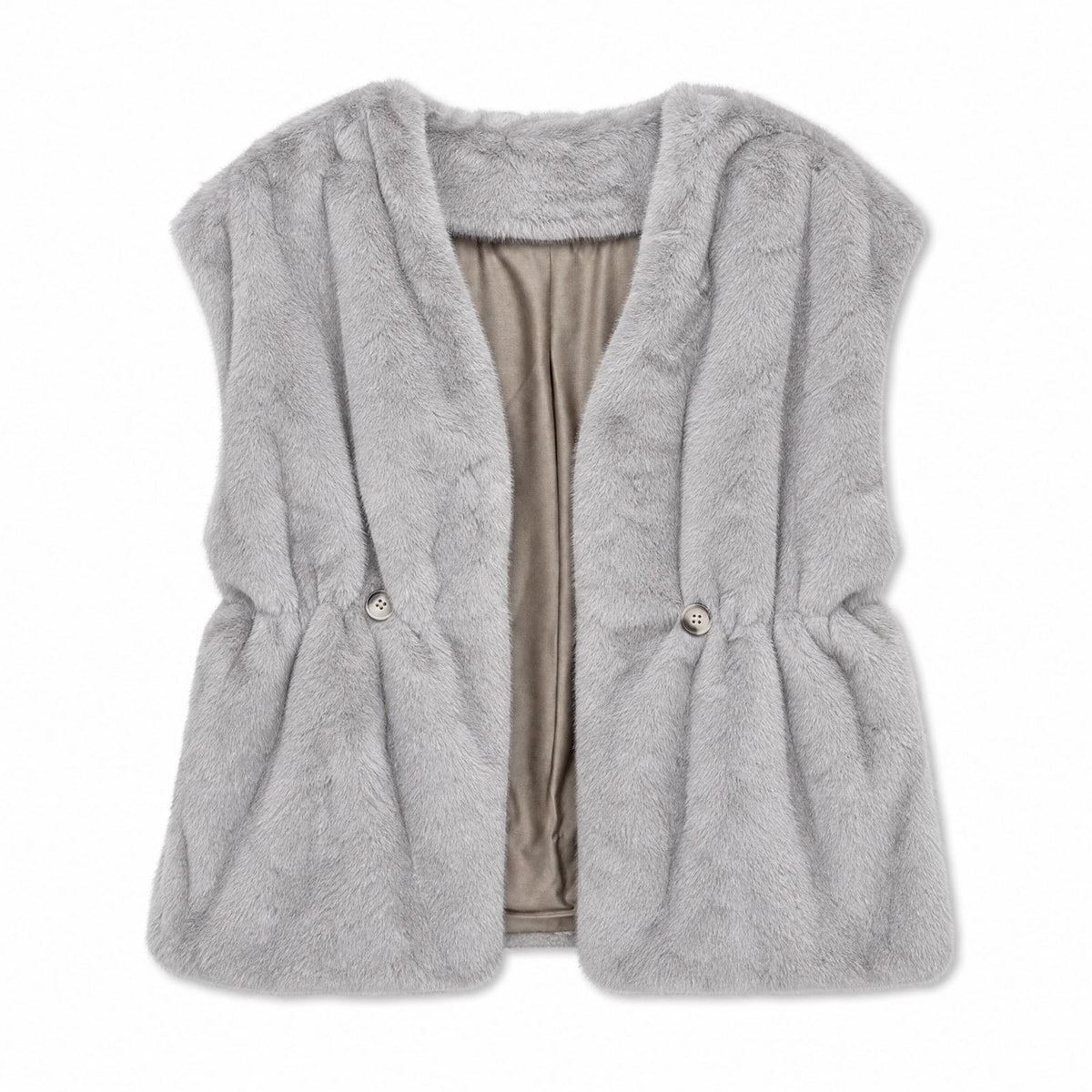 XUNA Weste mit geraffter Taille
