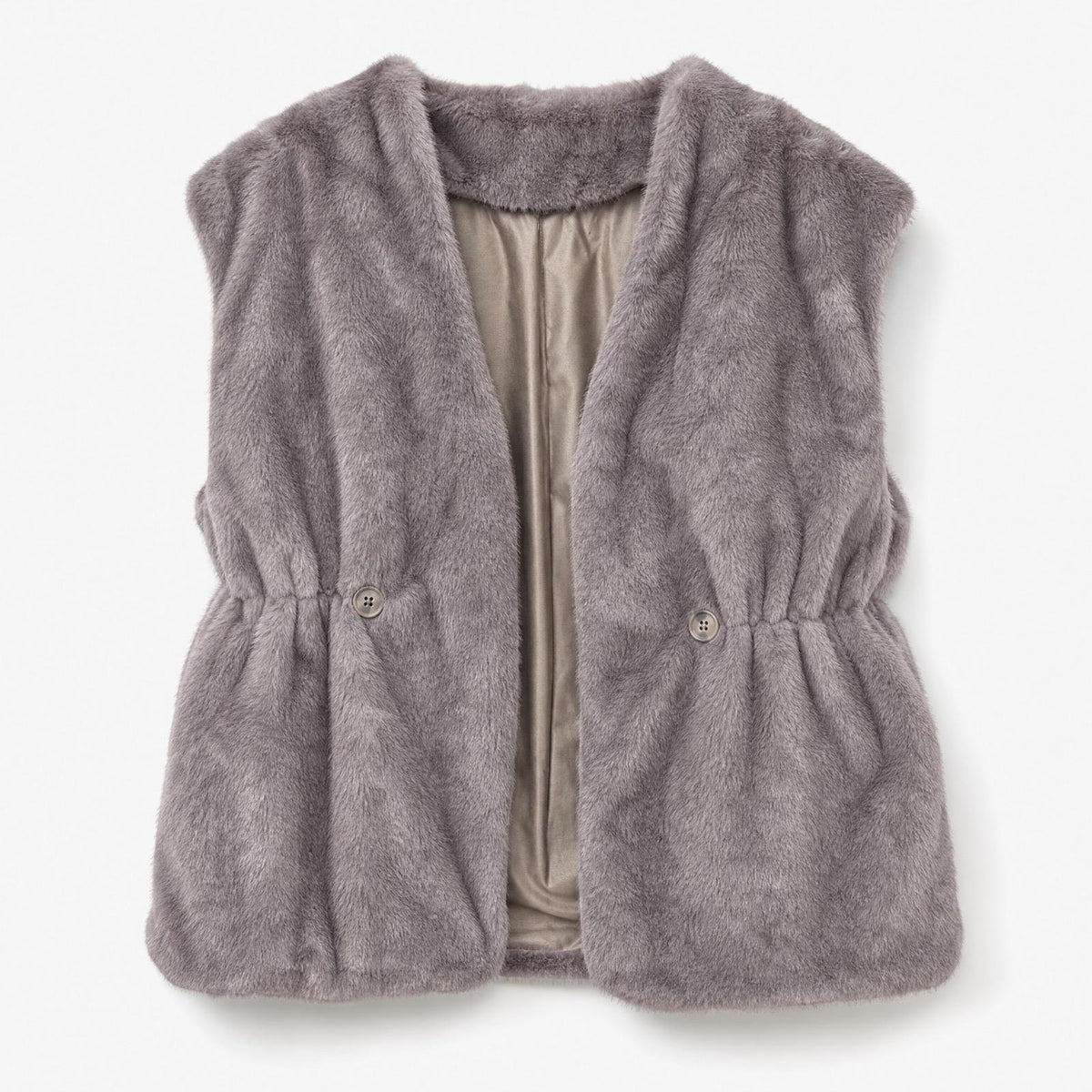 XUNA Weste mit geraffter Taille