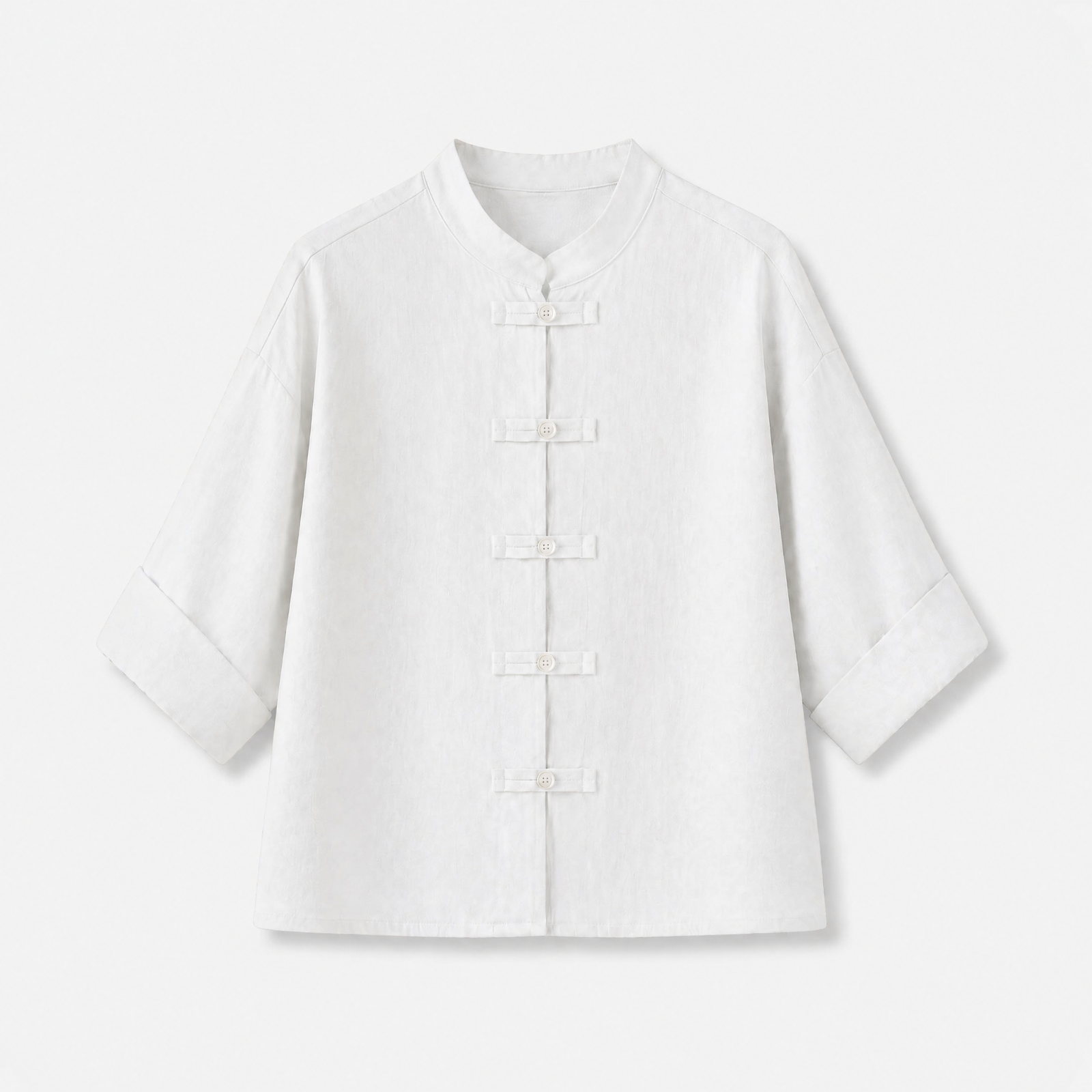 XUNA Oversize Hemdjacke 21718 in Weiss